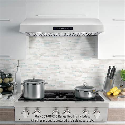 cosmo 30 stainless steel under cabinet range hood|cosmo range hoods website.